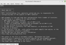 where is php.ini file