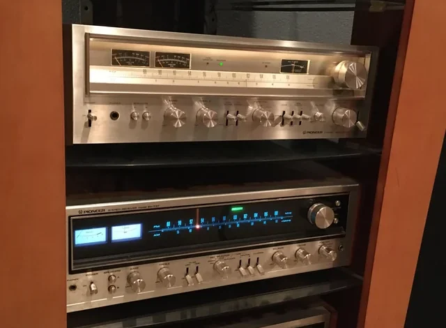 pioneer receiver models by year