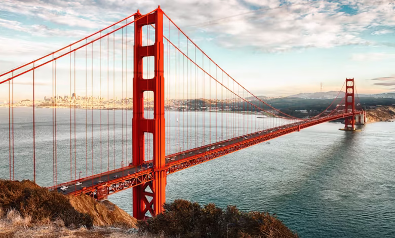 what is the golden gate bridge made of